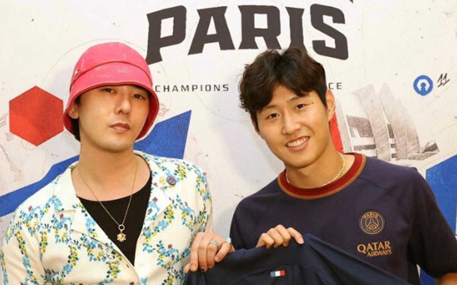 Lee Kang In, que juega en el Paris Saint-Germain (PSG), borra de su cuenta de Instagram una foto que tomó con G-Dragon