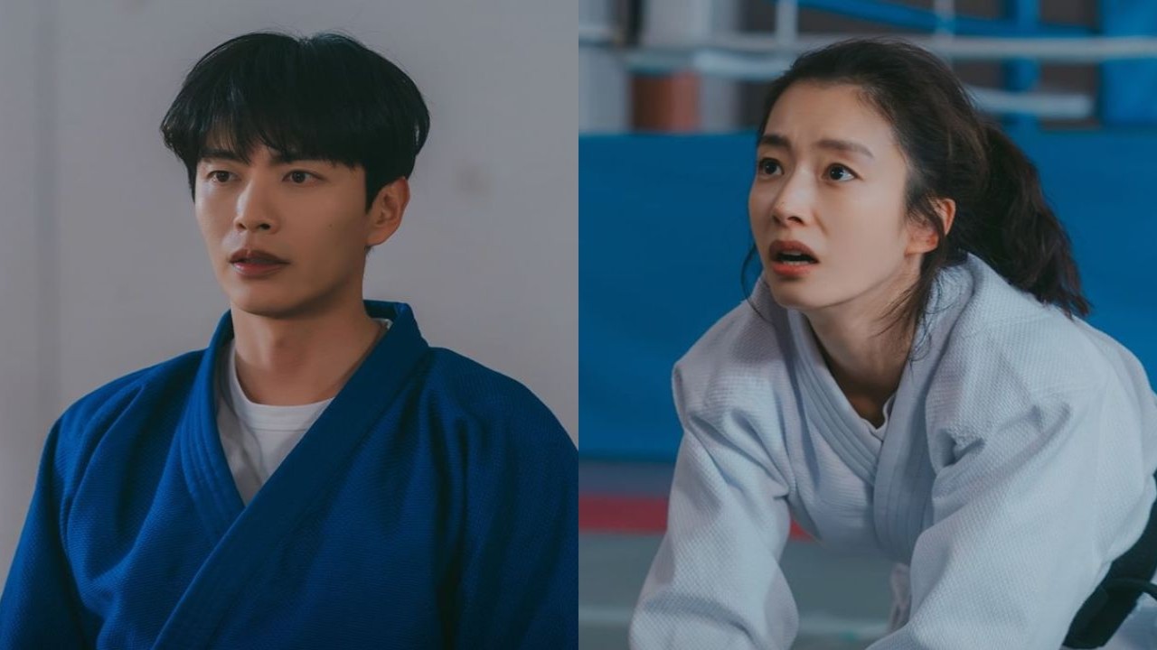 Lee Min Ki se une al estudiante de último año Kwak Sun Young mientras toma un café en el próximo drama Crash; FOTOS