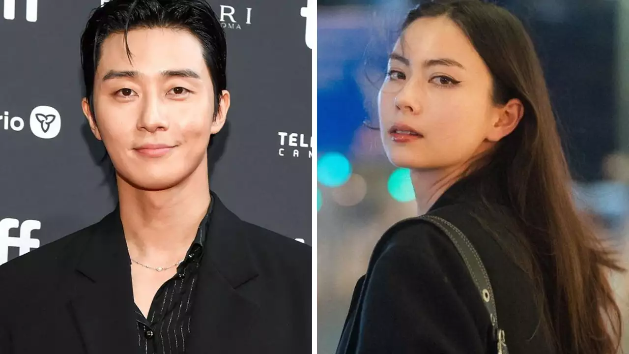 Los internautas encontraron pruebas del romance de Park Seo-joon con una modelo 10 años menor que él